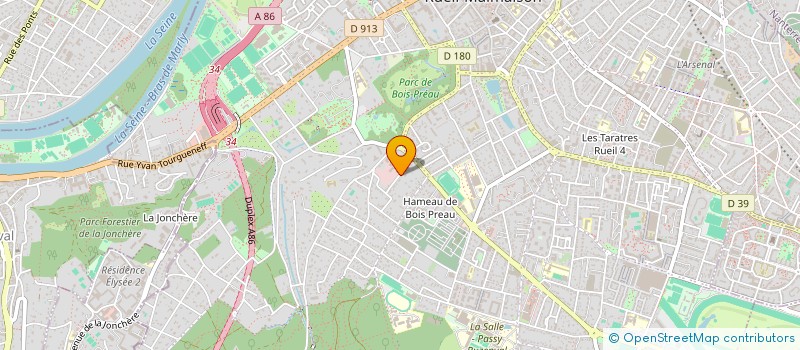 localisation de l'entreprise UPTIMUM CONSULTING à RUEIL-MALMAISON