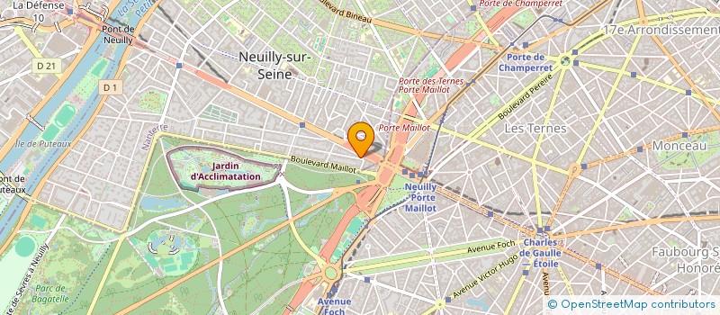 localisation de l'entreprise UPTOIT EUROPE à NEUILLY-SUR-SEINE