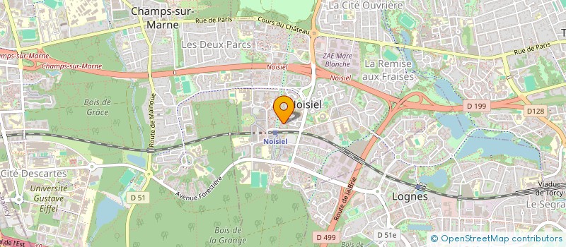 localisation de l'entreprise UPTOU  NOISIEL