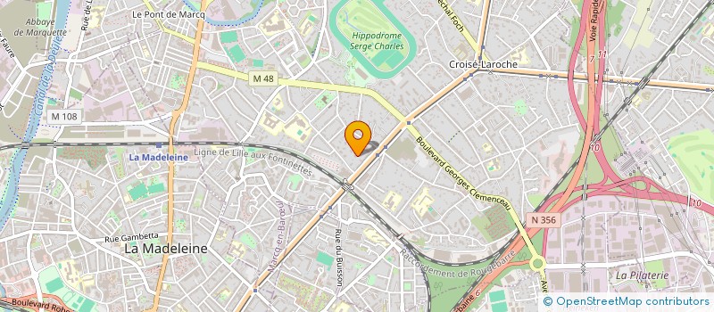 localisation de l'entreprise UPTOYOO à MARCQ-EN-BARŒUL