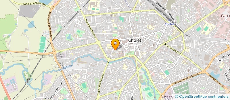 localisation de l'entreprise UPTURN EMPLOI à CHOLET