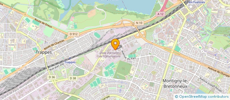 localisation de l'entreprise UPTURN VENTURE à MONTIGNY-LE-BRETONNEUX