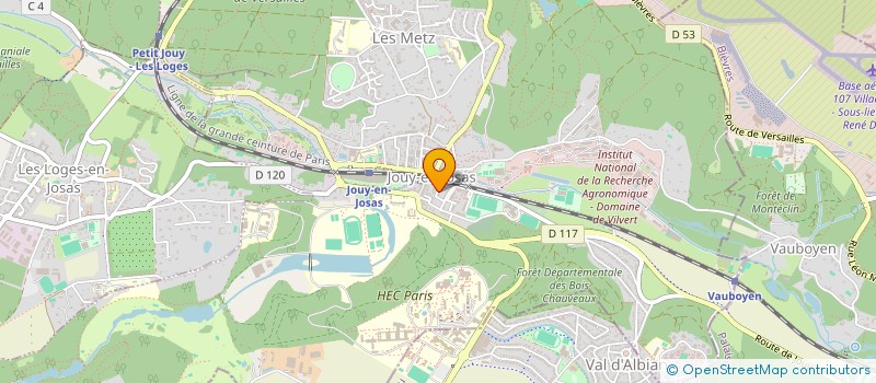 localisation de l'entreprise UPVALYO CONSULTING  JOUY-EN-JOSAS