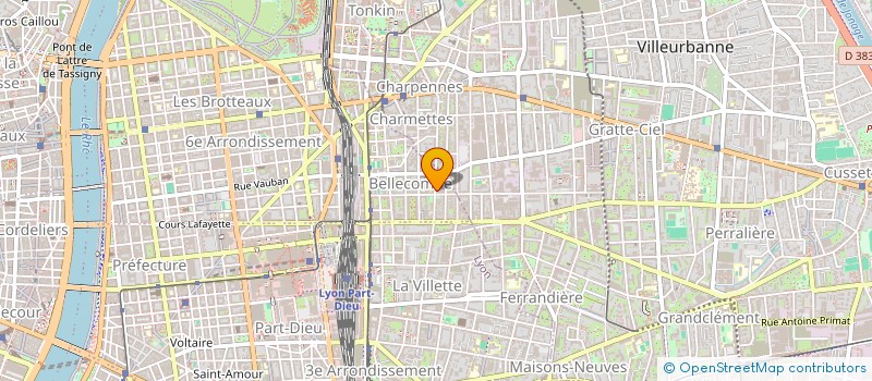 localisation de l'entreprise UPYNE à LYON