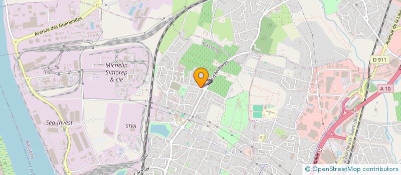 localisation de l'entreprise UQAB  BASSENS