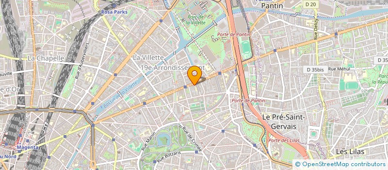 localisation de l'entreprise UQBAR  PARIS