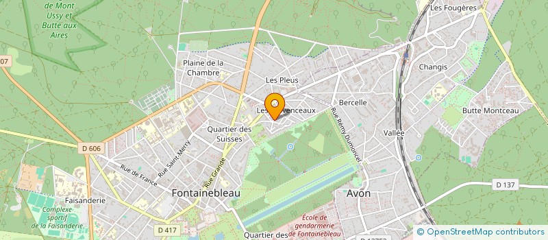 localisation de l'entreprise UR GAINA REI  FONTAINEBLEAU