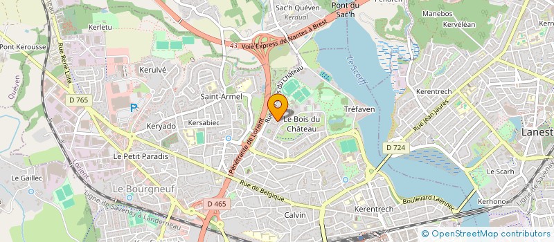 localisation de l'entreprise UR VAGOURI EVIT BRO AN ORIANT à LORIENT