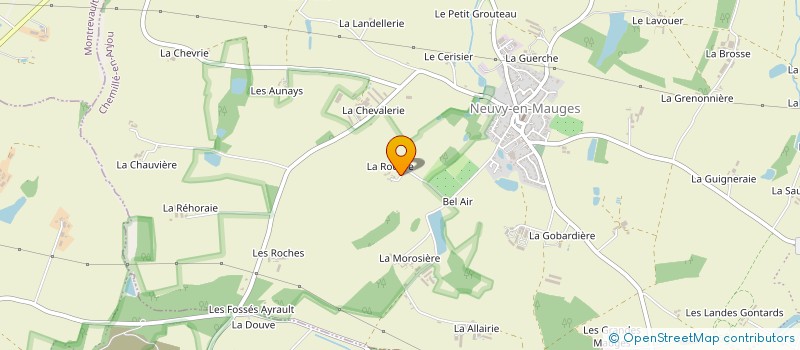 localisation de l'entreprise UR2M à CHEMILLE-EN-ANJOU