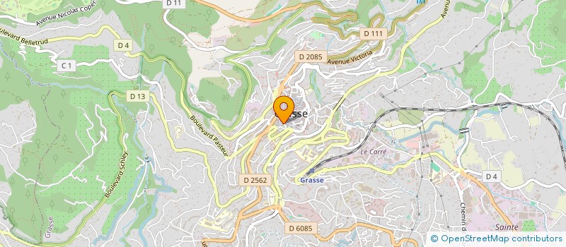 localisation de l'entreprise URAEUS CONSULT à GRASSE