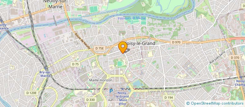 localisation de l'entreprise URAHAFU WA MUTSAMUDU  NOISY-LE-GRAND