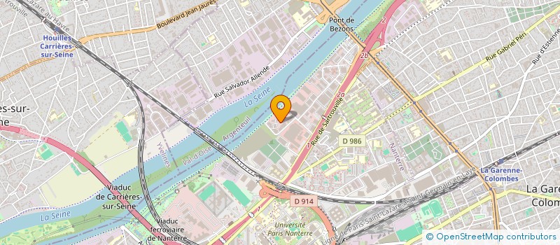 localisation de l'entreprise URAL à NANTERRE