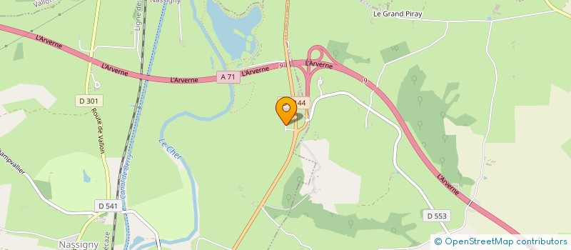 localisation de l'entreprise URAL ESTATE  NASSIGNY