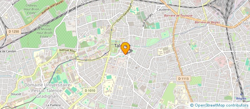 localisation de l'entreprise URANDI  TALENCE