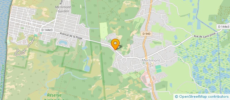 localisation de l'entreprise URANIE  MERLIMONT