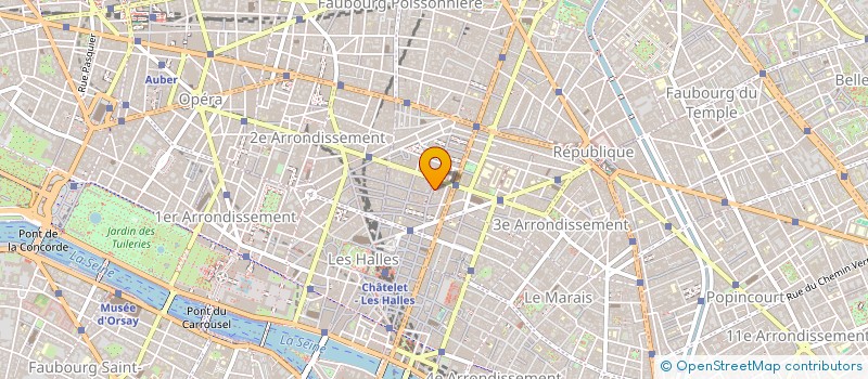 localisation de l'entreprise URANUS  PARIS