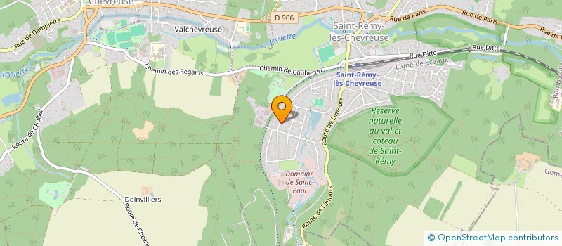 localisation de l'entreprise URANUS  SAINT-REMY-LES-CHEVREUSE