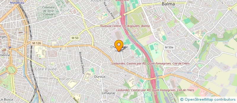 localisation de l'entreprise URANUS VTC à TOULOUSE