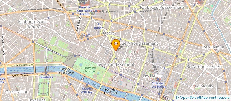 localisation de l'entreprise URBA à PARIS