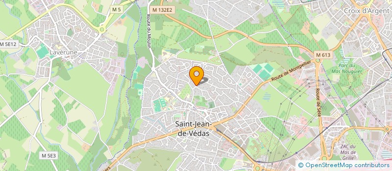 localisation de l'entreprise URBA  SAINT-JEAN-DE-VEDAS