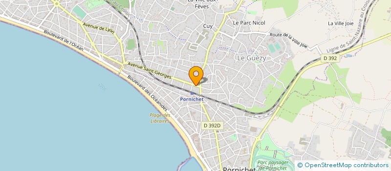localisation de l'entreprise URBA'AIDES CONSEIL à LA BAULE-ESCOUBLAC