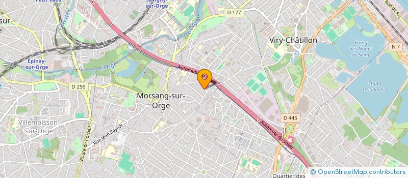 localisation de l'entreprise URBA AM HOLD à MORSANG-SUR-ORGE