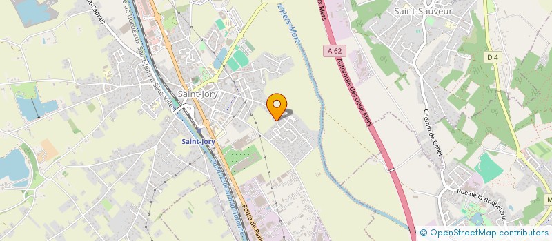 localisation de l'entreprise URBA CONCEPT  SAINT-JORY