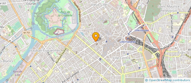 localisation de l'entreprise URBA LINEA à LILLE
