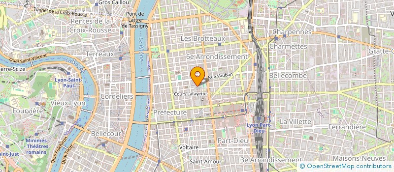 localisation de l'entreprise URBA SCIENCES  LYON