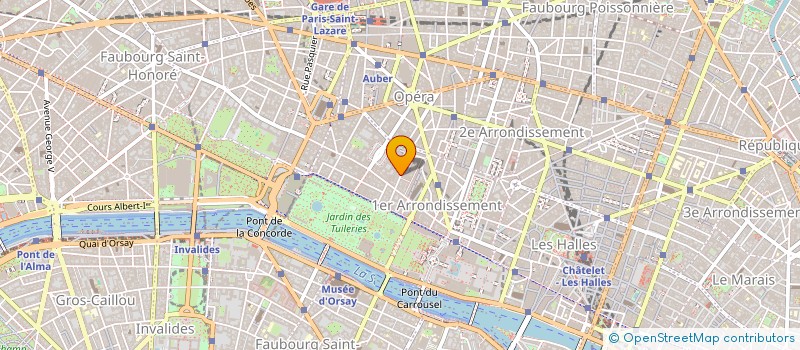 localisation de l'entreprise URBA TRAVAUX à PARIS