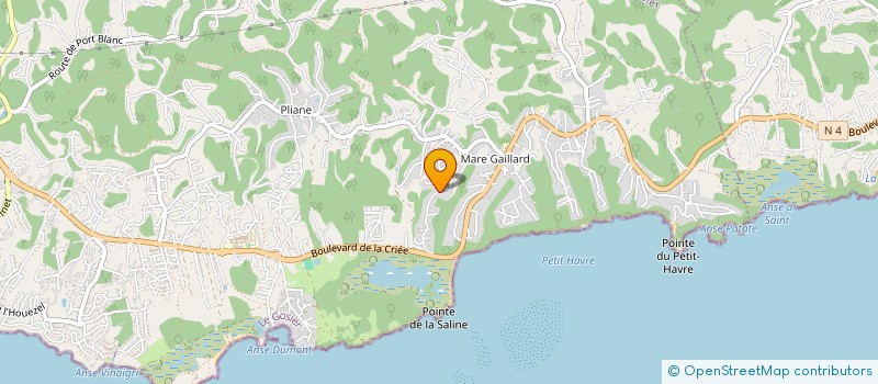 localisation de l'entreprise URBACITE  LE GOSIER