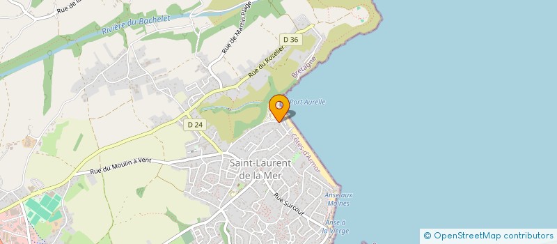 localisation de l'entreprise URBAIN  PLERIN