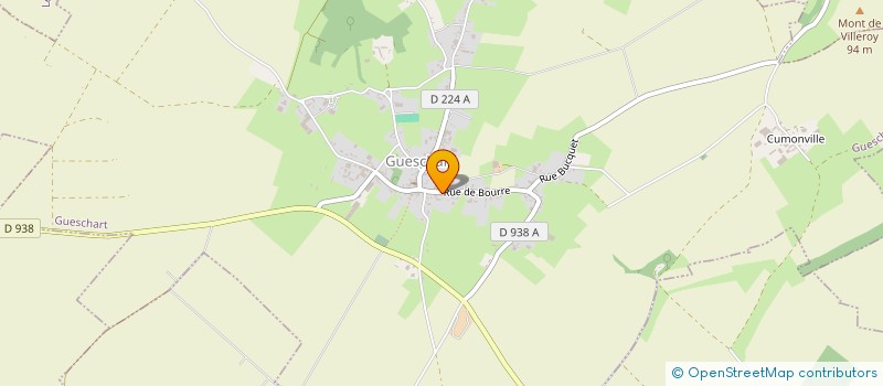 localisation de l'entreprise URBAIN INVEST  GUESCHART