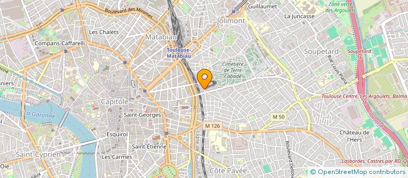 localisation de l'entreprise URBAIN, TROP URBAIN à TOULOUSE