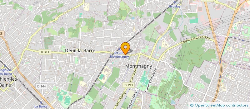 localisation de l'entreprise URBAIN VTC à MONTMAGNY