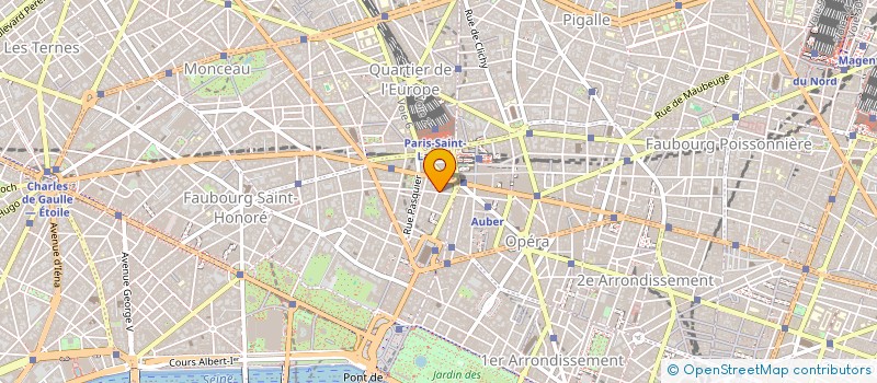 localisation de l'entreprise URBAINE DE CONSTRUCTION  PARIS