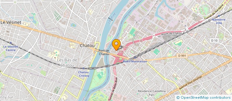 localisation de l'entreprise URBALIA à RUEIL-MALMAISON