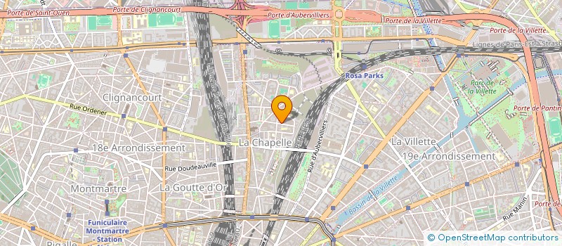 localisation de l'entreprise URBALOVE  PARIS