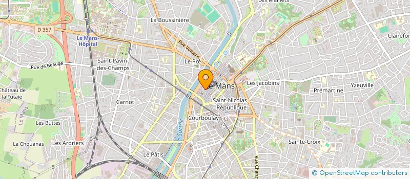 localisation de l'entreprise URBAMOB à LE MANS