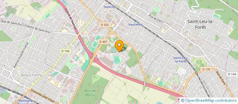 localisation de l'entreprise URBAN  TAVERNY