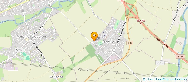 localisation de l'entreprise URBAN  ETERVILLE