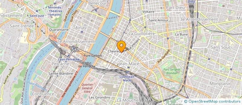 localisation de l'entreprise URBAN ACTION  LYON