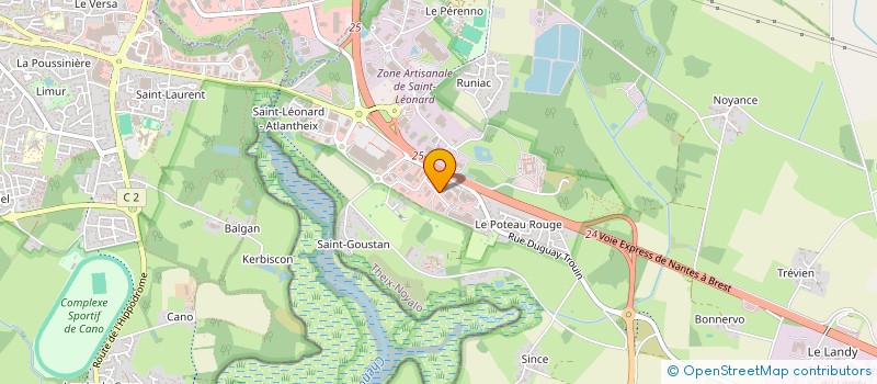 localisation de l'entreprise URBAN ARTISAN  THEIX-NOYALO