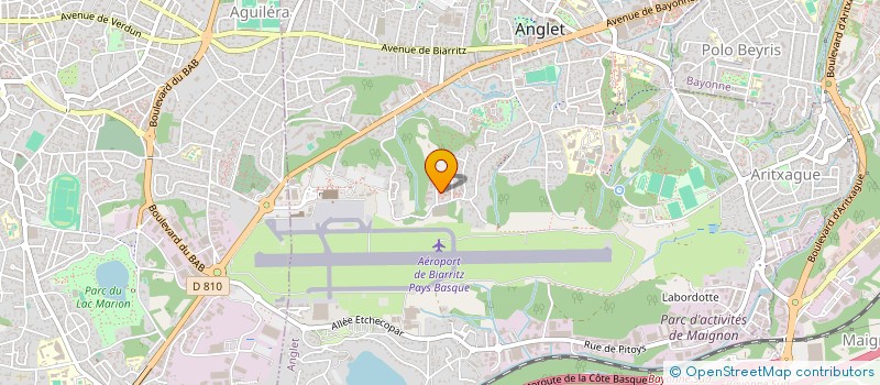 localisation de l'entreprise URBAN BREAKDANTZA  ANGLET