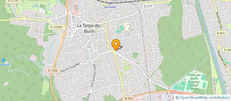 localisation de l'entreprise URBAN BULLDOGS AGAINST KIDS ABUSE (UBAKA)  LA TESTE-DE-BUCH