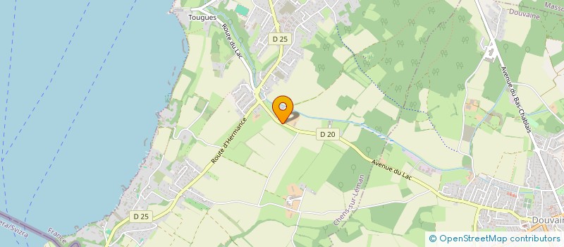 localisation de l'entreprise URBAN BURGER  CHENS-SUR-LEMAN