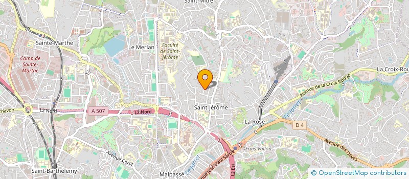 localisation de l'entreprise URBAN CHIC  MARSEILLE