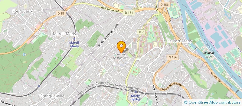 localisation de l'entreprise URBAN CITY  MARLY-LE-ROI