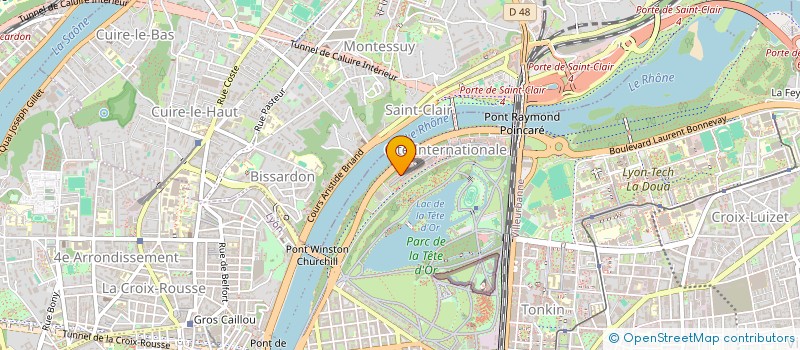 localisation de l'entreprise URBAN CONCEPT à LYON