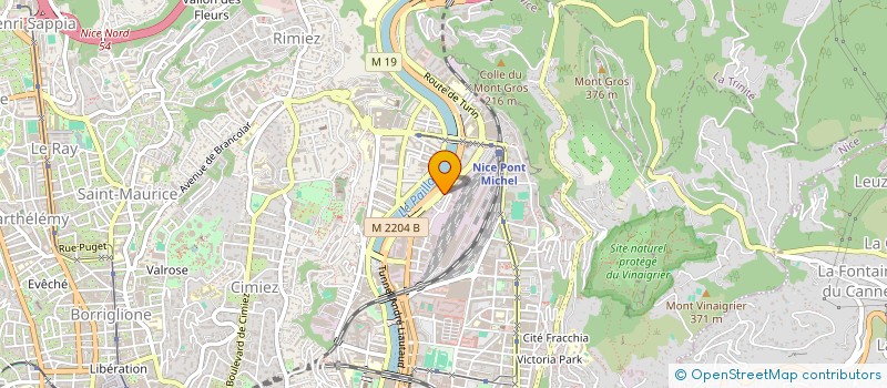 localisation de l'entreprise URBAN CONCEPT RENOV à NICE